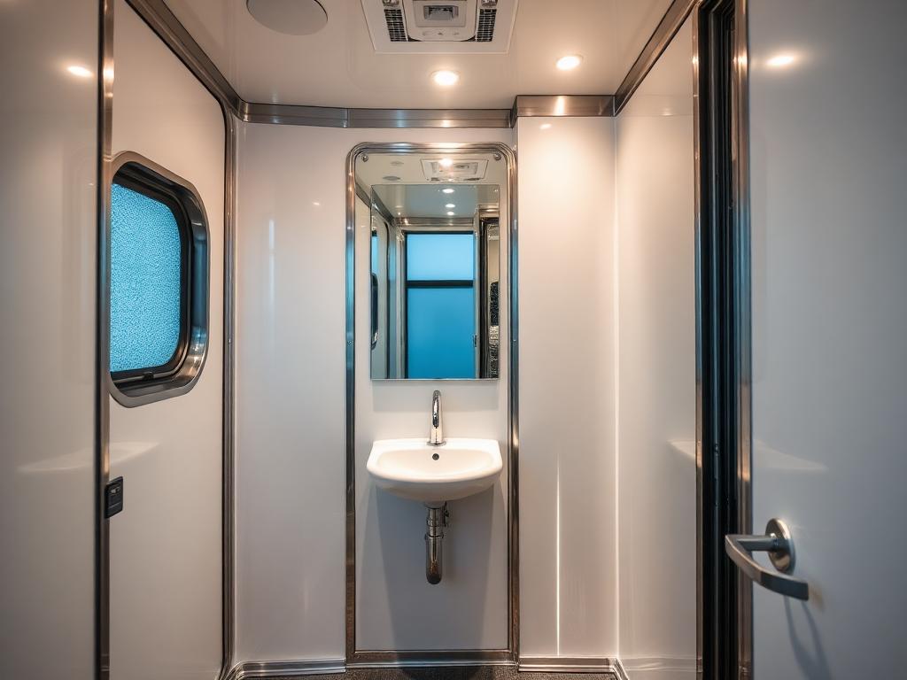 Luxury Restroom Trailers in Bluffton, IN